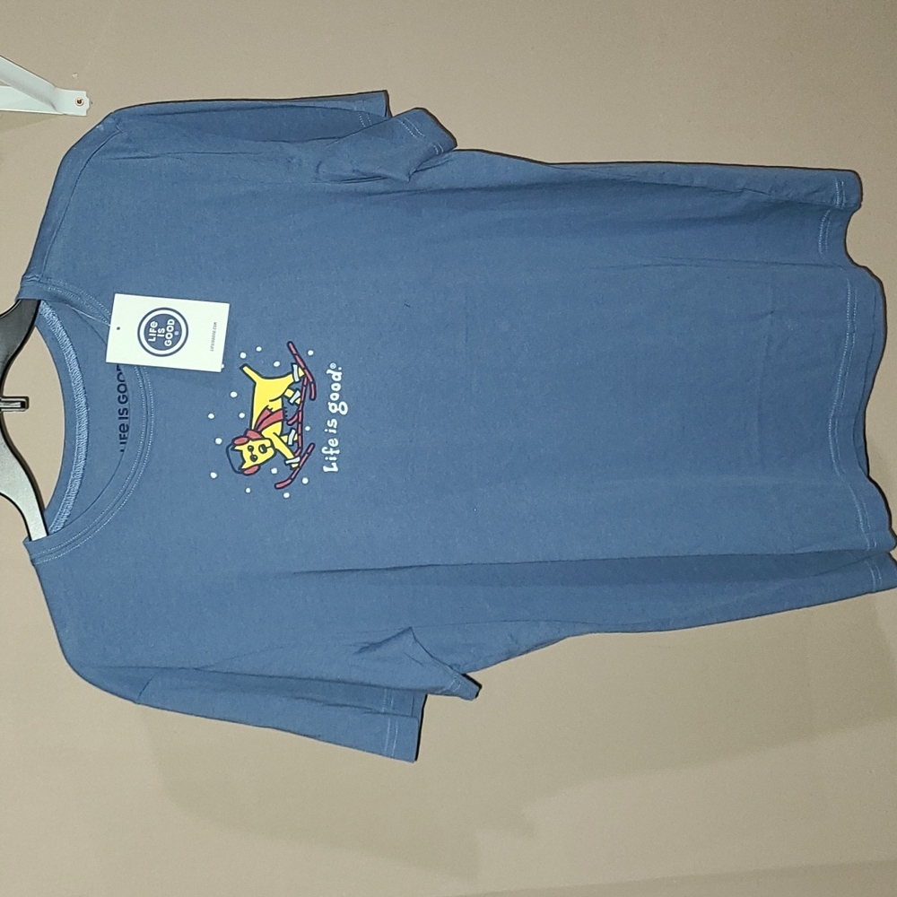 Life is Good Short Sleeve T-Shirt, Size Small